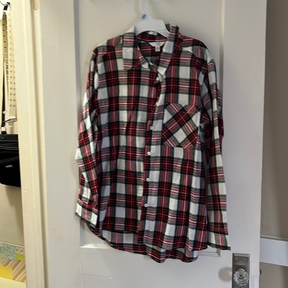 red white and green flannel - Picture 1 of 2